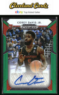 2019 Panini Prizm Draft Picks #109 Corey Davis Jr. Draft Picks Prizms Auto Green