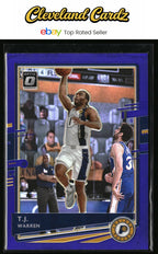 2020-21 Donruss Optic #24 T.J. Warren Purple