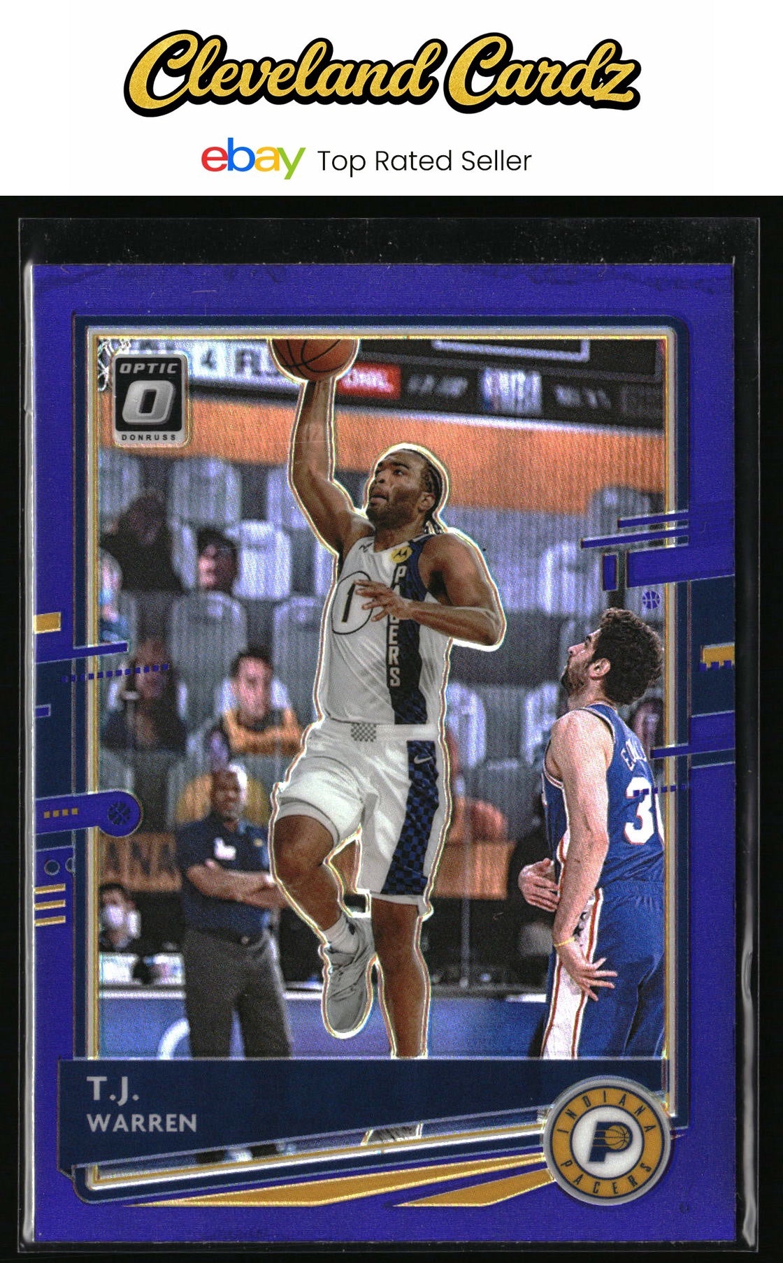 2020-21 Donruss Optic #24 T.J. Warren Purple