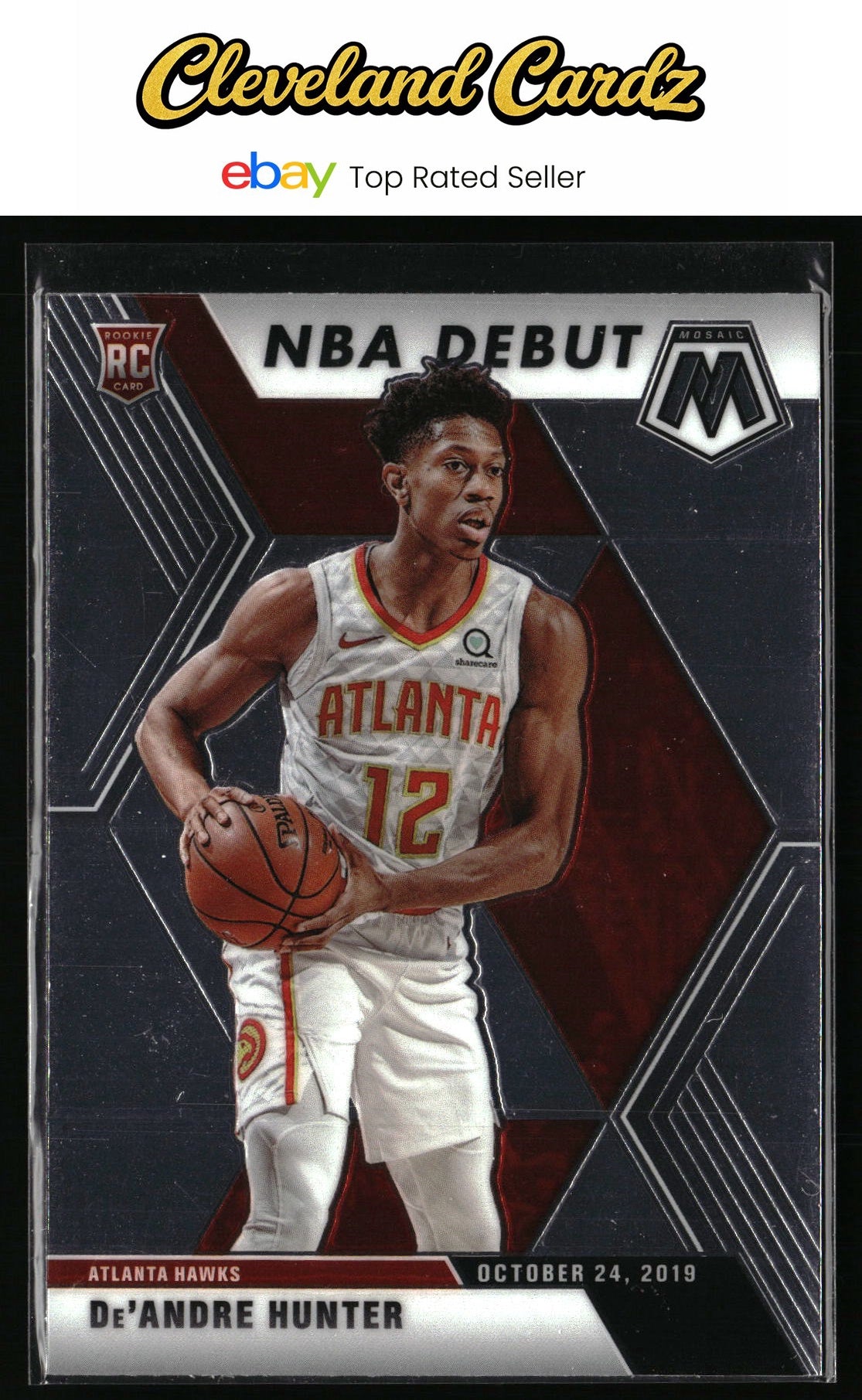 2019-20 Panini Mosaic #266 De'Andre Hunter