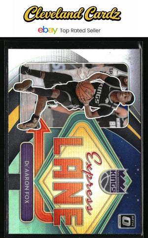2020-21 Donruss Optic #5 De'Aaron Fox Express Lane Holo