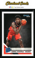 2019-20 Donruss #239 Admiral Schofield RC