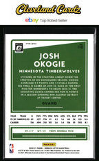 2020-21 Donruss Optic #110 Josh Okogie Holo