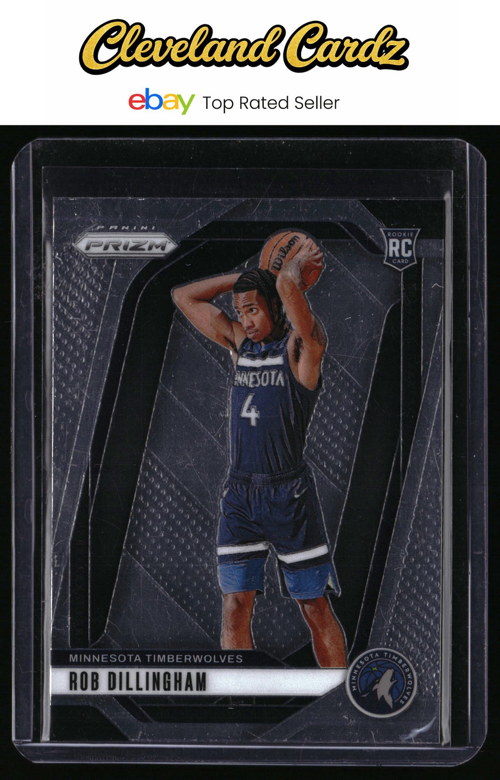 2024-25 Panini Prizm #250 Rob Dillingham RC