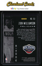 2019-20 Panini Illusions #151 Zion Williamson RC