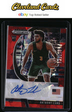 2020 Panini Prizm Draft Picks #PA-AL Anthony Lamb Prospect Autographs Red Ice
