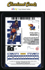 2020 Panini Contenders Draft Picks #86 Isaiah Moss Prospect Ticket Auto