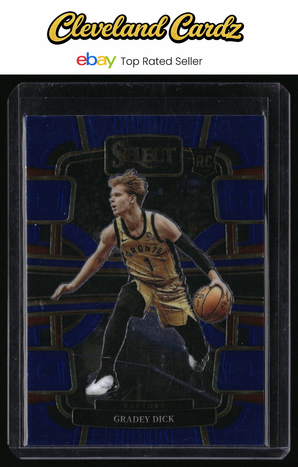 2023-24 Panini Select #90 Gradey Dick Blue RC
