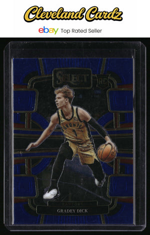 2023-24 Panini Select #90 Gradey Dick Blue RC