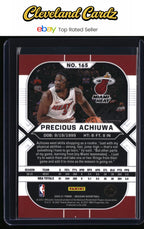 2020-21 Panini Obsidian #165 Precious Achiuwa Electric Etch Asia