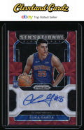 2021-22 Panini Prizm #SS-LUG Luka Garza Sensational Signatures Red Scope