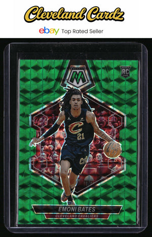 2023-24 Panini Mosaic #219 Emoni Bates Green RC