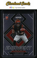 2021 Panini Prizm #E-7 Ja'Marr Chase Emergent RC