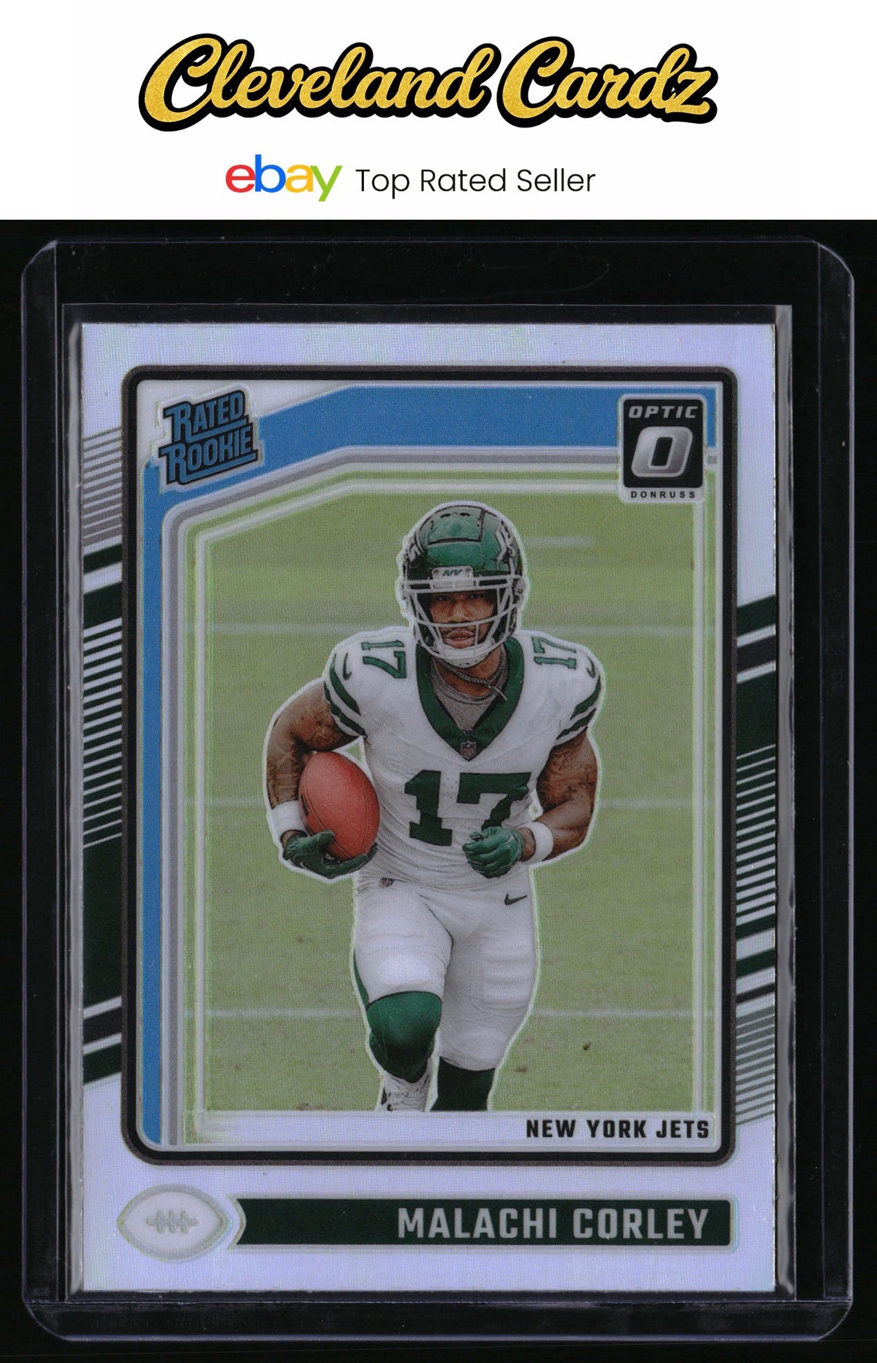 2024 Donruss Optic #270 Malachi Corley Holo RC