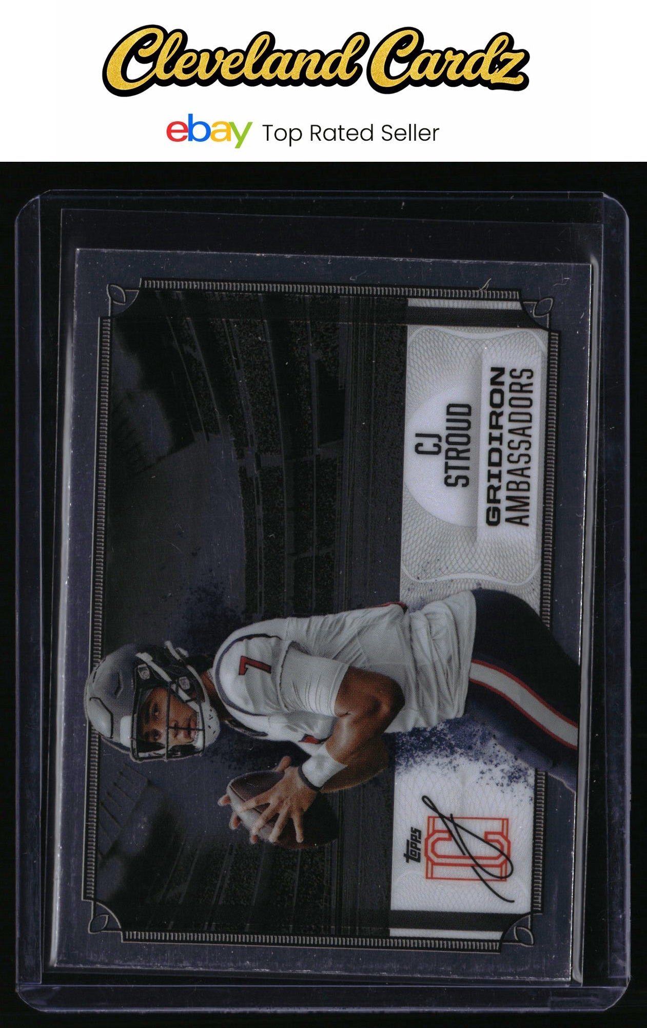 2024 Topps Signature Class #GA-13 CJ Stroud Gridiron Ambassadors
