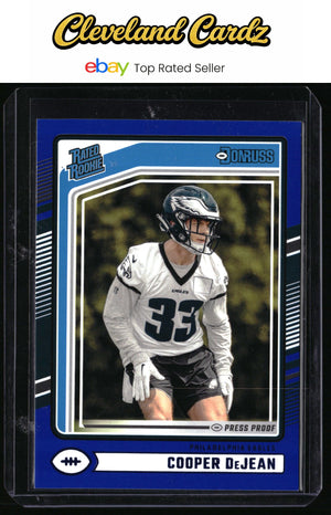 2024 Donruss #305 Cooper DeJean Press Proof Blue RC
