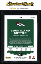 2021 Donruss Optic #26 Courtland Sutton Red Stars