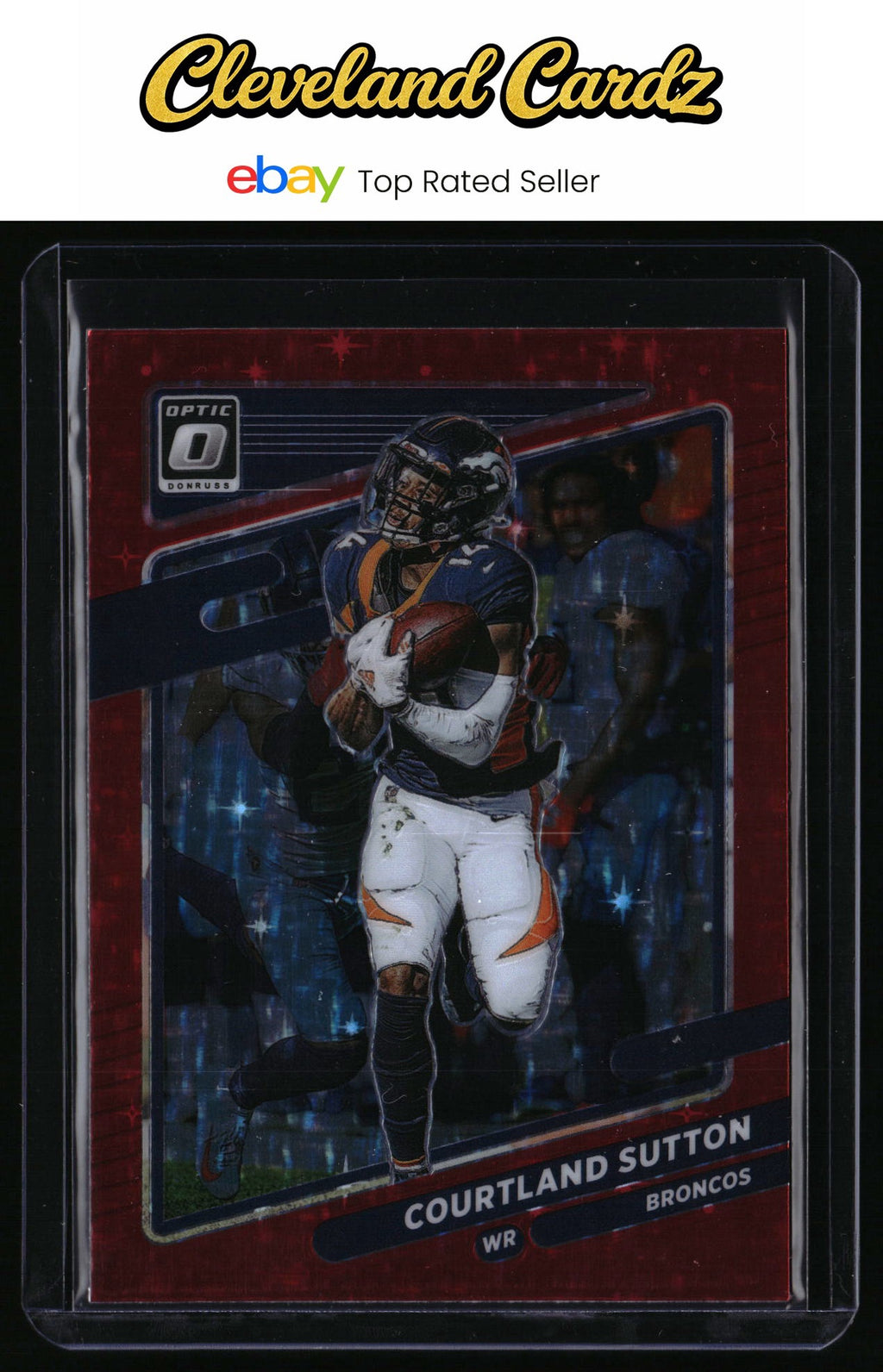2021 Donruss Optic #26 Courtland Sutton Red Stars