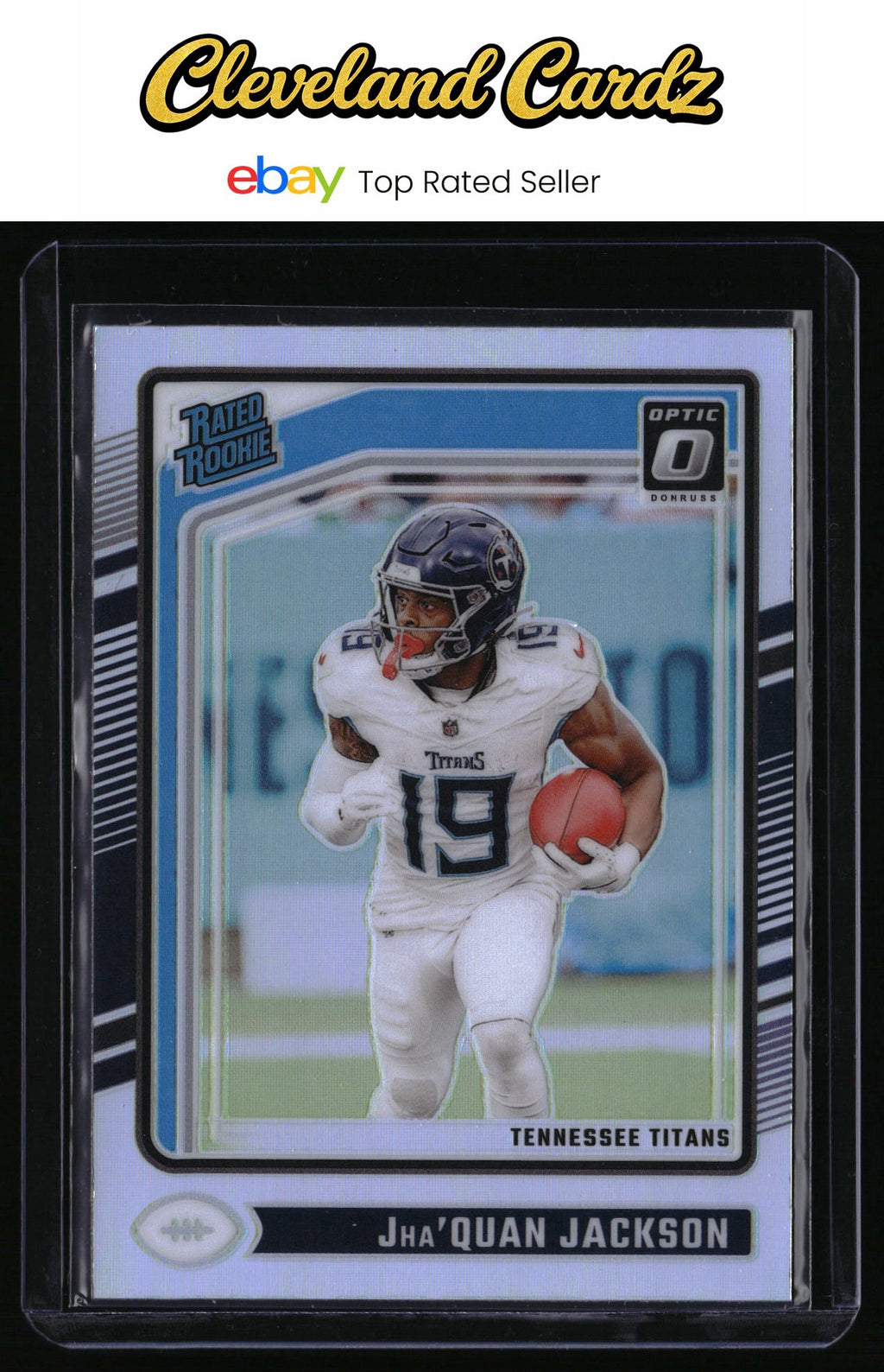2024 Donruss Optic #253 Jha'Quan Jackson Holo RC