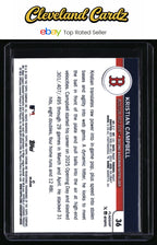 2026 Topps #36 Kristian Campbell Flagship Collection Rainbow Foil