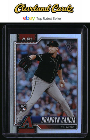 2026 Topps #163 Brandyn Garcia Rainbow Foil RC