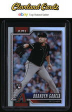 2026 Topps #163 Brandyn Garcia Rainbow Foil RC