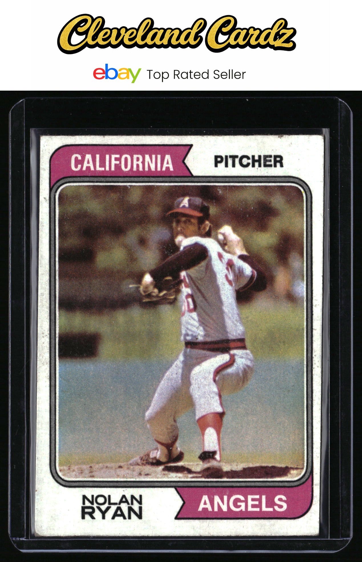 1974 Topps #20 Nolan Ryan