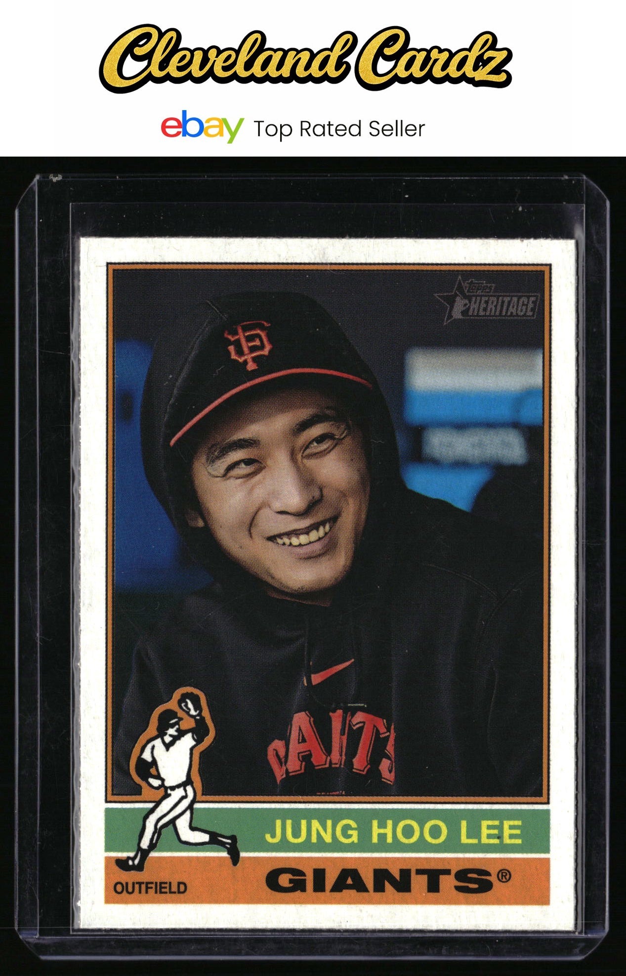 2025 Topps Heritage #112b Jung Hoo Lee Image Variation