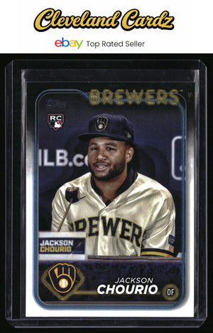 2024 Topps #698 Jackson Chourio Rookie Variations