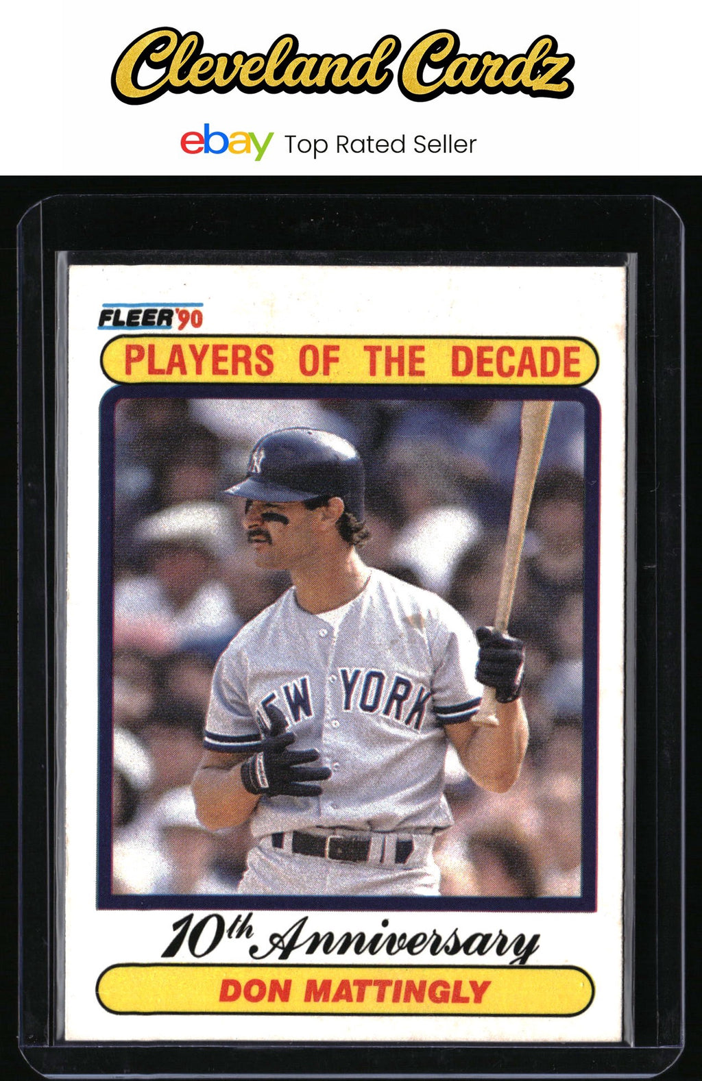 1990 Fleer #626 Don Mattingly