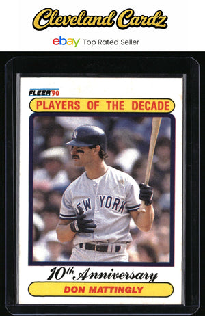 1990 Fleer #626 Don Mattingly
