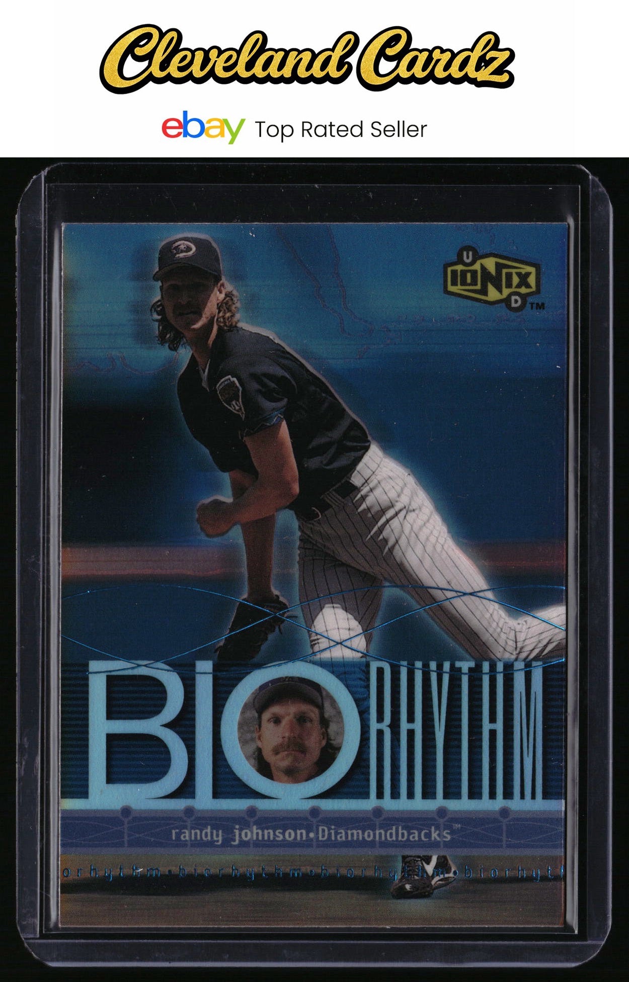 2000 UD Ionix #B1 Randy Johnson BIOrhythm