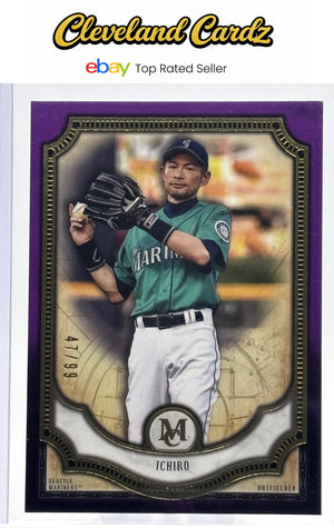 2018 Topps Museum Collection #19 Ichiro Amethyst #/99