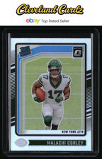 2024 Donruss Optic #270 Malachi Corley Holo Rated Rookie