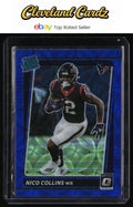 2021 Donruss Optic #230 Nico Collins Blue Scope Rated Rookie