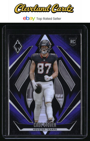 2024 Panini Phoenix #168 Cade Stover Purple RC