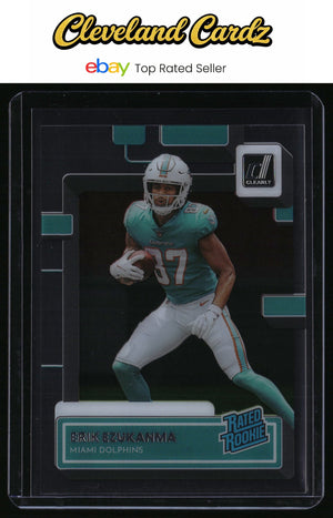 2022 Clearly Donruss #89 Erik Ezukanma Rated Rookie