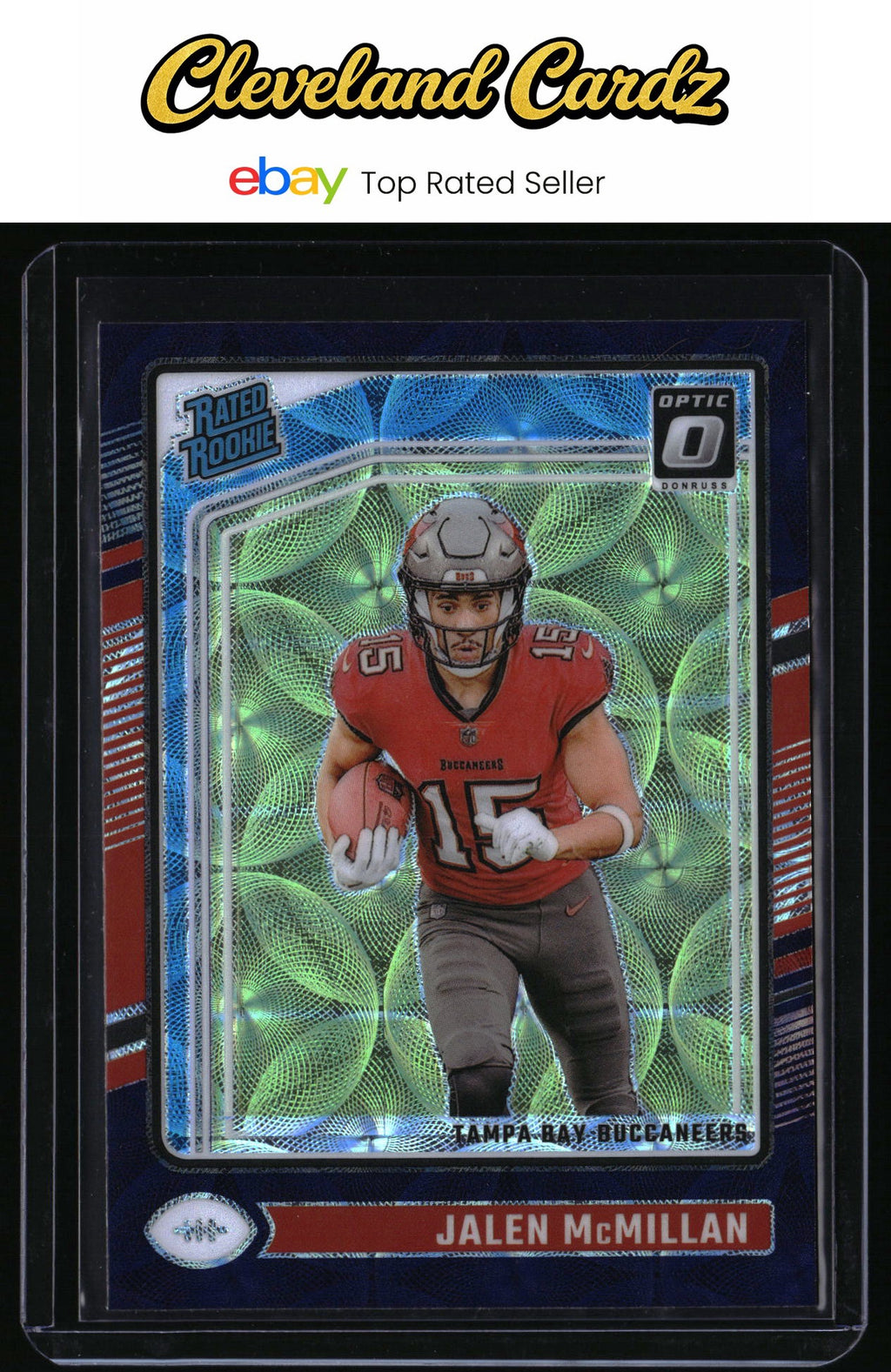 2024 Donruss Optic #239 Jalen McMillan Purple Scope Rated Rookie