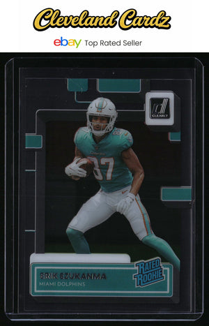 2022 Clearly Donruss #89 Erik Ezukanma Rated Rookie