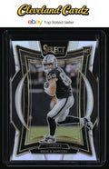 2024 Panini Select #31 Brock Bowers Silver Prizm Die Cut RC