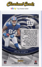 2023 Panini Spectra #RAU-JHY Jalin Hyatt Rookie Auto Neon Splatter #1/8 Book End
