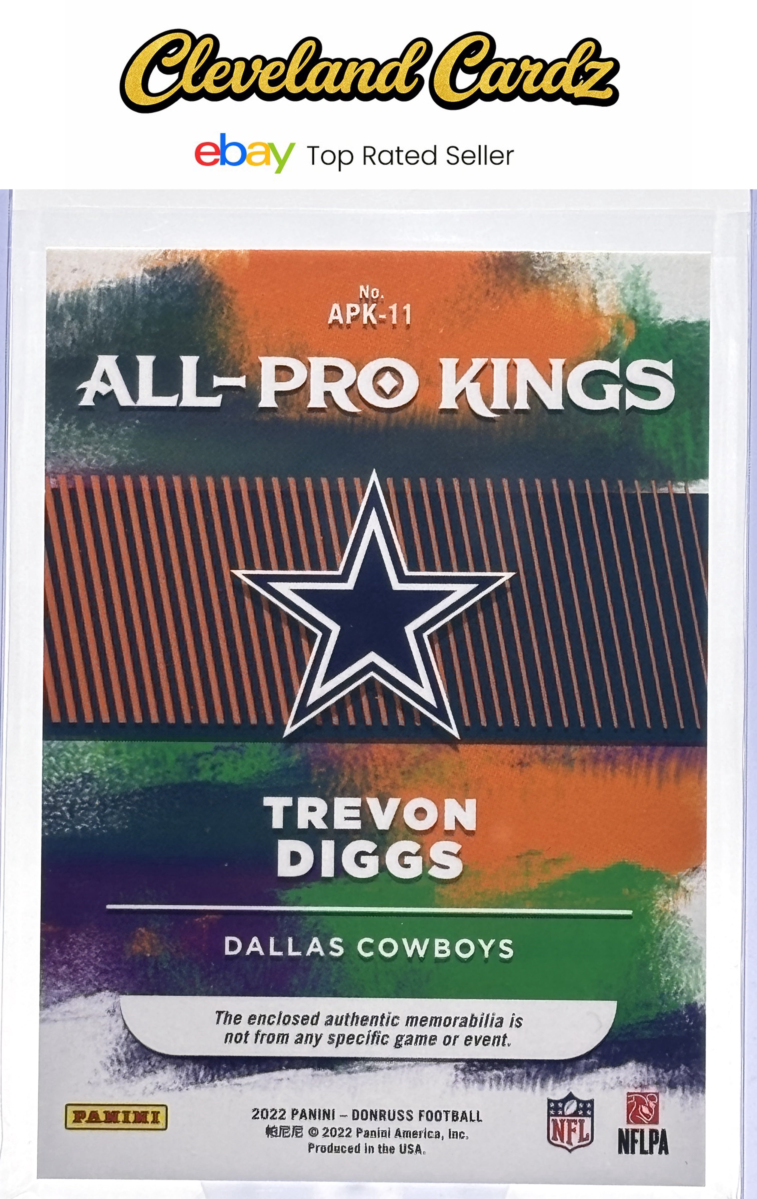 2022 Donruss #APK-11 Trevon Diggs All Pro Kings #/349