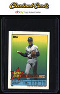 1989 Topps Stickers #60 Orel Hershiser Super Star Backs