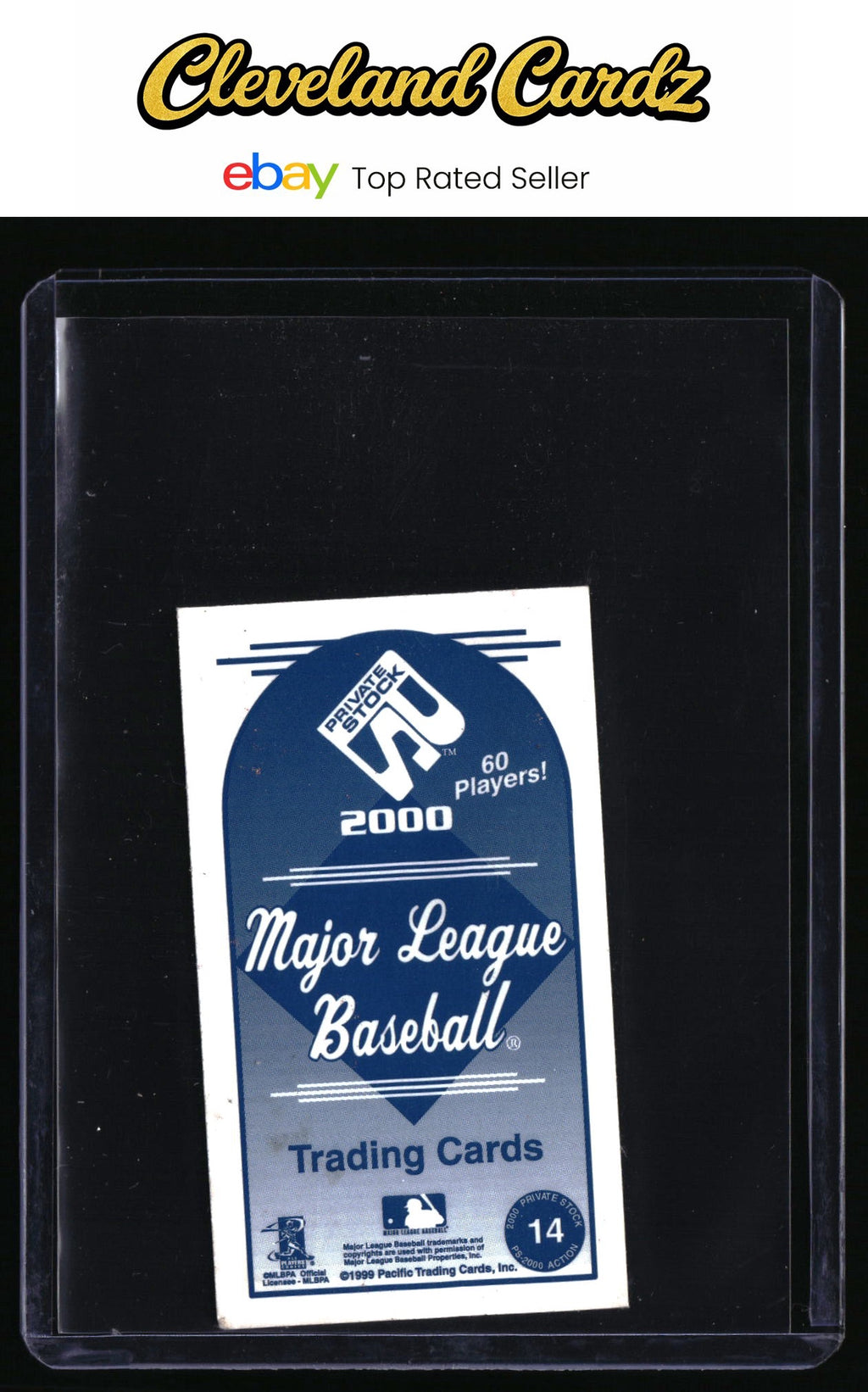 2000 Pacific Private Stock #14 Manny Ramirez PS-2000 Action