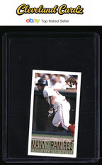 2000 Pacific Private Stock #14 Manny Ramirez PS-2000 Action