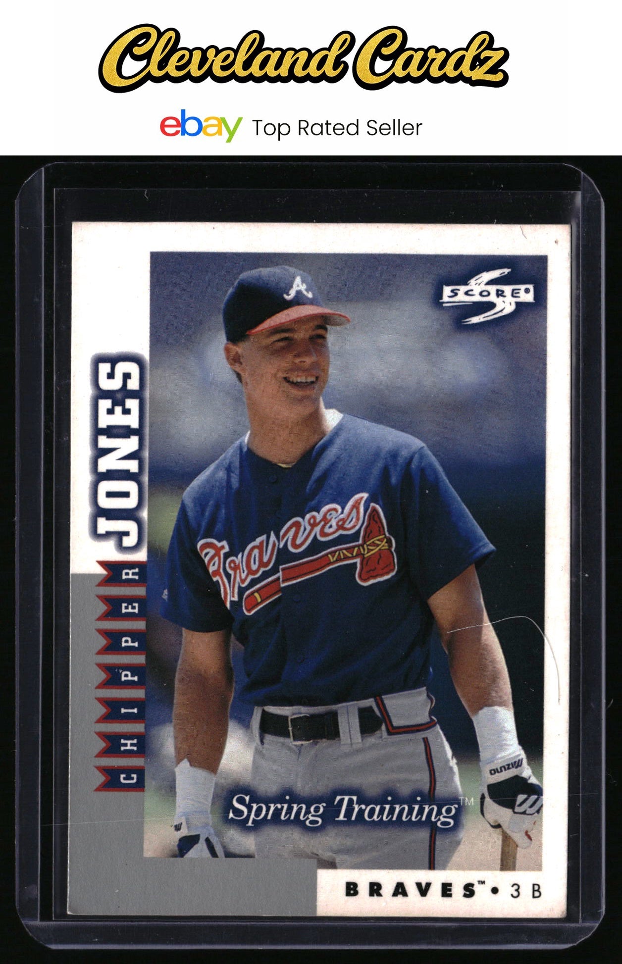 1998 Score Rookie & Traded #RT258 Chipper Jones