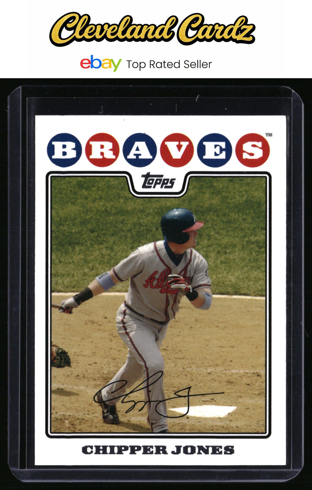 2008 Topps #500 Chipper Jones