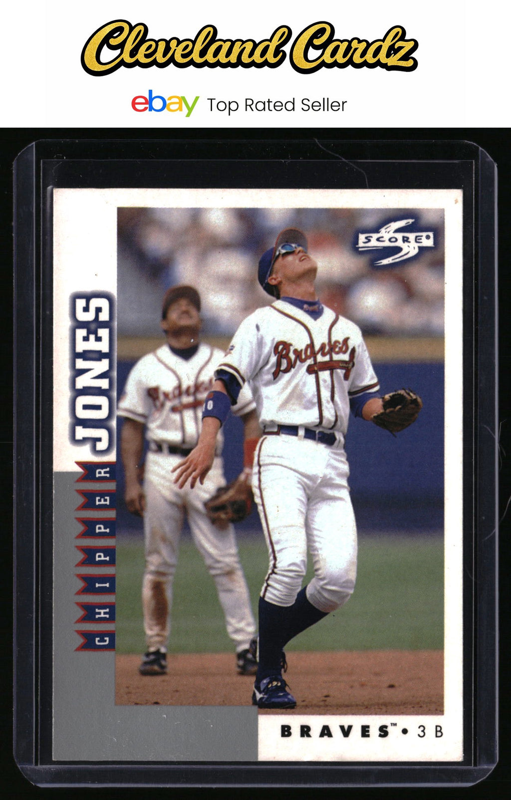 1998 Score Rookie & Traded #RT27 Chipper Jones
