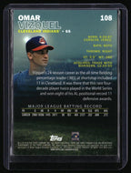 2016 Stadium Club #108 Omar Vizquel
