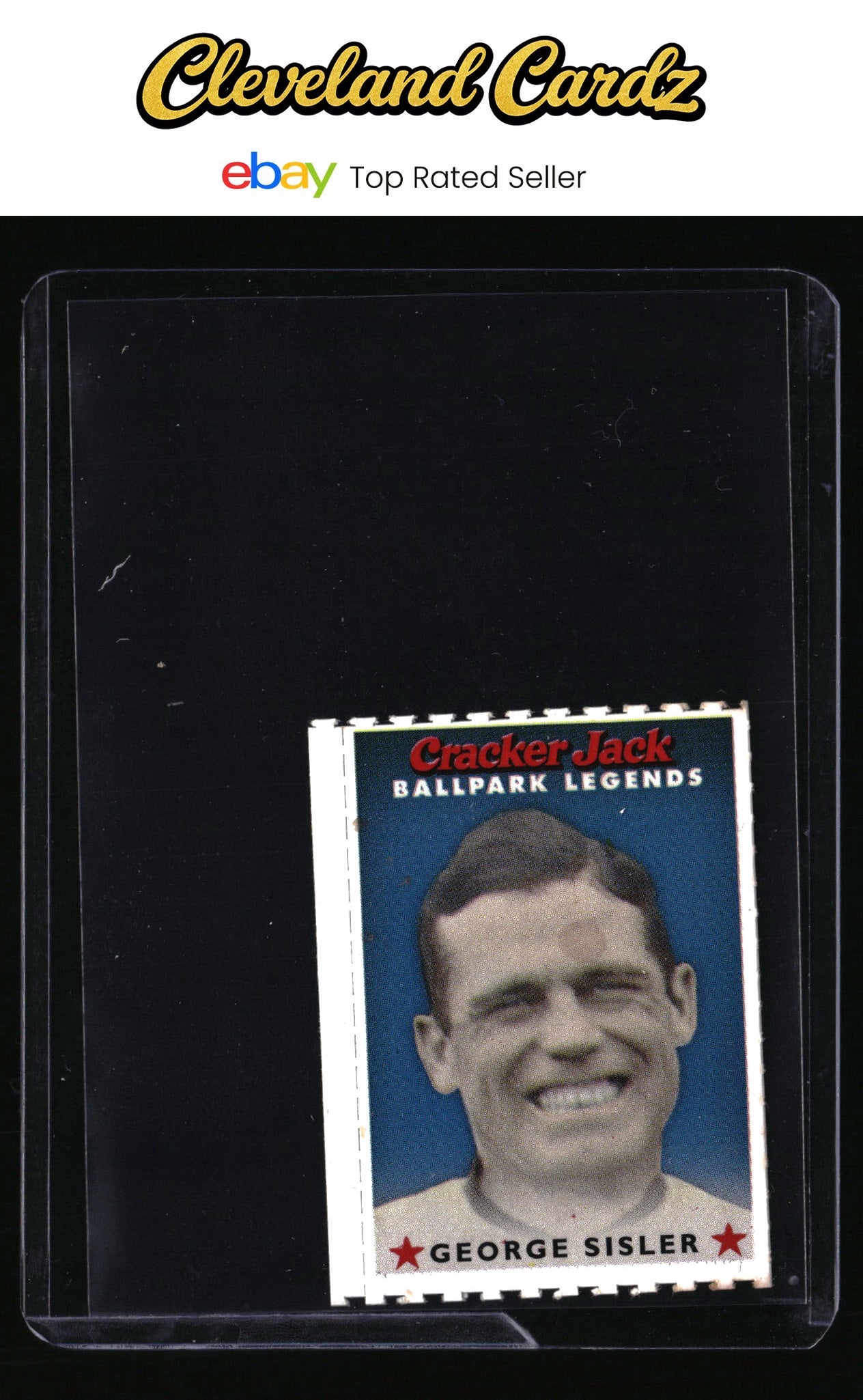 2005 Cracker Jack Ballpark Legends #NNO George Sisler